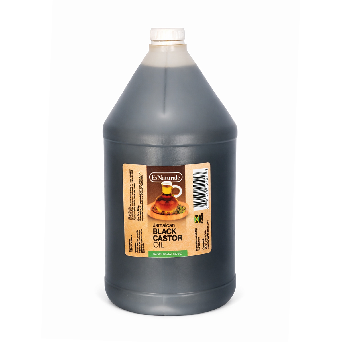 1 Gallon Jamaican Black Castor Oil